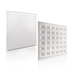 Popular Ultra Slim 96W Commercial Ceiling Grille Lights 600*600mm Led Grille Panel Light for Office Hospital School Supermarket