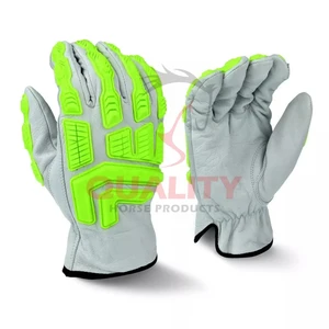 Multi purpose safety gloves with breathable lining and strong grip ensure hand protection for handling tools and sharp objects