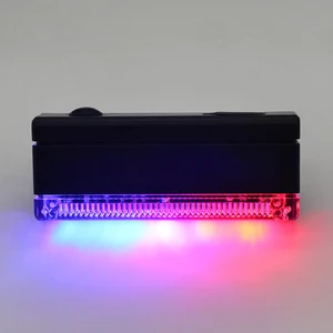 5Hz Frequency Multi-Functional LED Warning Lamp 360 Rotatable Stainless Steel Back Clip Type-C Rechargeable Plastic Light