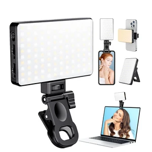 Portable Three-color Temperature Meeting Fill Light Handheld Camera Video Live Streaming Light Led Video Panel Light St-120b