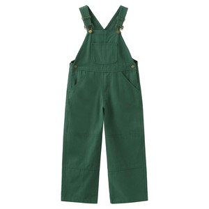 OEM Custom Women's High Waist Canvas Denim Overalls Breathable Casual Button Comfortable Stylish Summer Everyday Wear