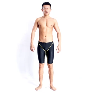 Custom Summer Beach Shorts Plus Size Swimming Board Short Tight-fitting Swimwear Mens Black Swim Trunk Beach Pants for Men