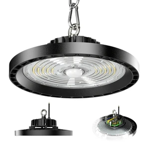 Warehouse Explosion-Proof UFO High Bay LED Lighting Lamp 100W 150W 200W Lights Aluminum Body IP66 Reflector