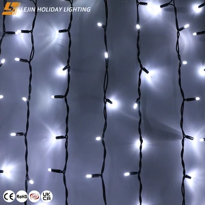 Factory Outlet Customization Christmas Wedding Landscape Street Ornament IP65 Waterproof LED String Curtain Light