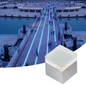 3000K 24V Warm White Recessed Brick LED Light Outdoor Deck Light Custom for Bridge Landscape Garden Lighting System