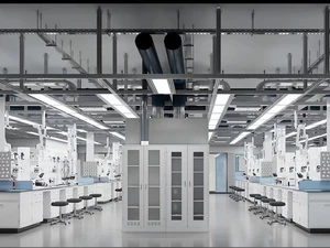 New Cleanroom Design Cleaning Furniture for Laboratory Sterile Room Purification System Engineering