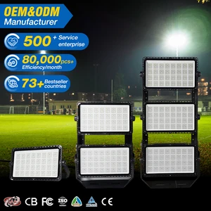 Professional Stadium Plaza Lighting Outdoor Waterproof Ip65 Die-cast Aluminum 480w 720w 960w 1200w Led High Mast Lamp