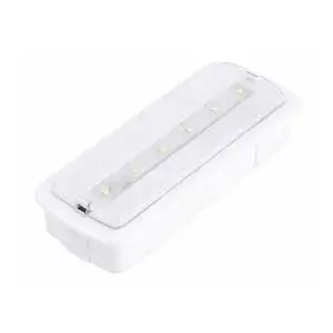 3W LED Fire Emergency Light with Recessed Mounting Kit (205x106x40)-Outdoor Use IP20 Rated 3 Hours Backup