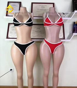 2026 Summer Female Swimsuit Beachwear Sexy Bathing Suits Women Sexy 2 Pcs Bikini Set