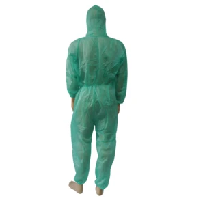 Junlong Disposable Cleanroom Type 5/6 Standard Full Body Coverall with Anti-Static & Waterproof Features ISO13485 Certified