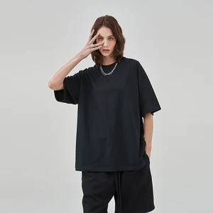 2024 Factory Wholesale New Printed Color Cotton Women Oversize Large Size T-shirt