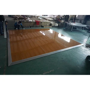 Dance Floor Trolley Dance Floor Spare Parts Walnut Color Dance Floor for Sale