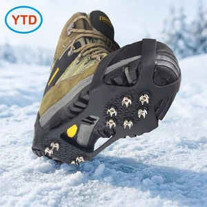 High Quality Anti-Slip Rubber Shoes Cover IceCleats for Safety Footwear with Ice Cleats for Snow and Ice