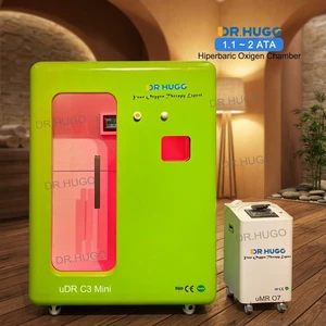 DR.HUGO UDR C3 Mini Red Light Therapy Device Hyperbaric Chamber 1.5ATA Hard Type Pressure Therapy Oxygen Treatment Chamber