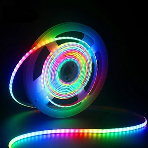 RGBIC Dream Color Ultra Narrow LED Strip 5mm 2.7mm Pixel Strip Light WS2812B WS2811 Individually Addressable 5V 12V IP20 USB