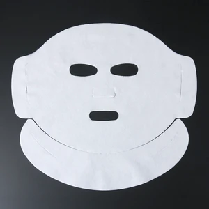 40 GSM Natural Cotton V-line Lifting Mask With Ear Hooks Full Face Mask Material Cloth