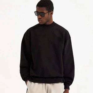 Fleece 100% Cotton Warm Top Customizable Everyday Casual Wear Trendy Street Style Comfortable Autumn Fashion Modern Minimalist