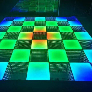 Wireless 3D Mirror Magnet LED Dancing Floor
