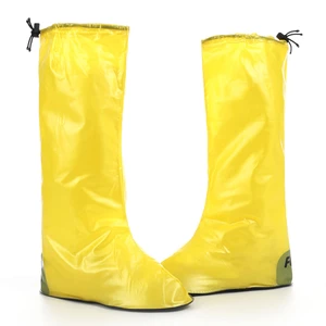USA Direct Wholesale Unisex PVC Safety Rain Shoe Covers Outdoor Medical Use Foldable Tear-Resistant Reusable Washable Pull-On