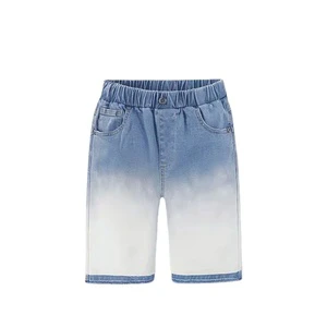Plus Size New Trend Men's Acid Bleach Men's Denim Shorts Jeans Pants Trousers
