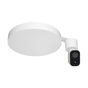 YIMMET Integrated LED Sunflower Ceiling Light-Mounted Camera CMOS Night Vision Dual Power Battery Backup Smart Home 280mm