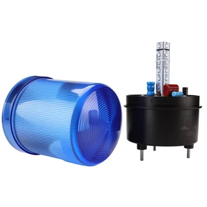 Pilot Lamp 220V AC Signal Lamp Color LED for Industrial Equipment Status Warning Light