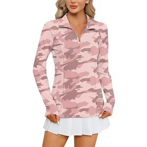 Women's Plus Size Lightweight Long Sleeve Fish T-Shirt Breathable Summer Quick-Dry Anti-UV Hiking Fishing Wear 100% Polyester