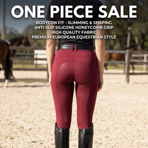 High Elastic 4 Way Stretch Floral Printed Equestrian Jodhpurs High Waist Slim Fit Silicone Grip Quick Dry Horse Riding Breeches