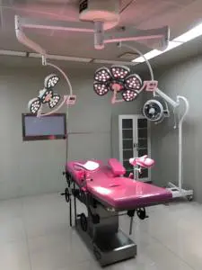 High Quality 5 Petal-Type LED Surgical Shadowless Light Electric Power Source Hospital Dental Examination Lamp