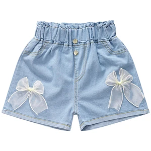 Hot Sell Top Quality Denim Shorts Women Denim Shorts For Women's Cotton Jeans Casual Pockets Style charm pocket cargo wrap
