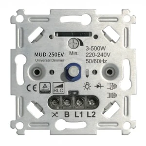 EU Standard Universal Wall Light Dimmer Switch Adjustable LED Brightness Control Panel