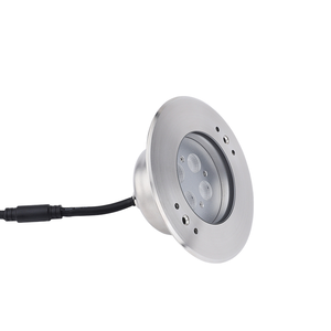 IP68 Fully Waterproof Stainless Steel LED Fountain Pool Underwater Landscape Light Stainless Steel LED Underwater Lights