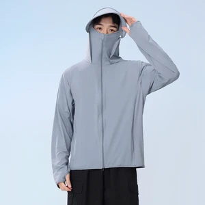 High Quality Wholesale Fashion Summer Outdoor Sun-proof Sunscreen Clothing With Zipper