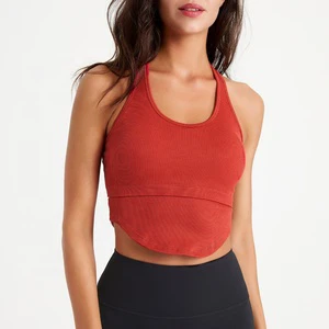 Summer Tops for Women Yoga Sportswear Breathable Gym Tops Women Quick Dry Tank Tops for Women Gym Fitness
