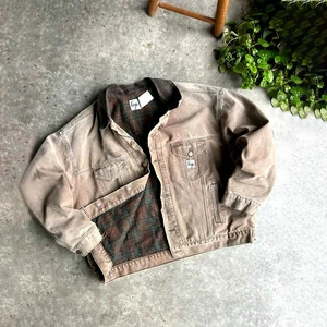 High Quality Vintage Style Men's Denim Jacket Custom Logo Design Casual Washed Winter Wear Factory Direct Wholesale Availability