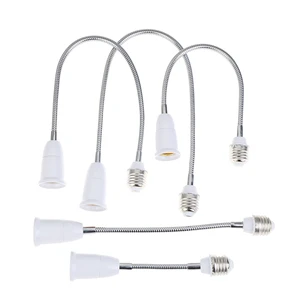 E27 LED Light Bulb Lamp Holder Flexible Extension Adapter Socket