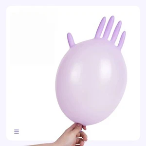Customized High Quality Disposable Nitrile Gloves Waterproof Disposable Nitrile Gloves