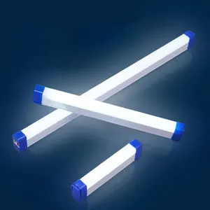 USB Rechargeable 5V 20W 40W 60W LED Emergency Lighting T5 Tube Light 800/1200/1800mAh For Outdoor Camping