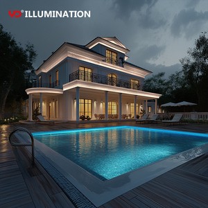 5050 Addressable RGB LED Waterproof Strip Lights IP68 Swimming Pool Underwater Strip Light