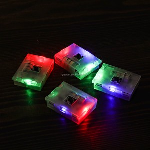 LED Light Running Shoes with Flashing Accessory for Night Sports & Training