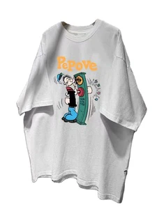 Women's Plus Size Pure Cotton Short-Sleeve T-Shirt, Retro Loose Lazy Style, Flattering Top for Curvy Ladies to Hide Tummy
