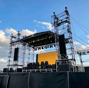 Customized Lighting Dragonstage Event Stage Truss System Factory Price Aluminum Concert Wedding Stage Equipment for Events