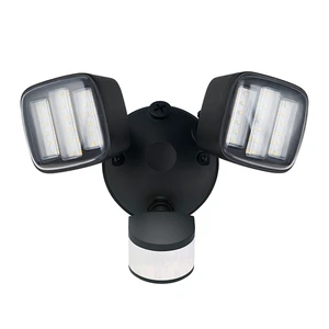Motion Sensor Security Gate Energy Outdoor Garden Triple Head Led Motion Security Light Lamp
