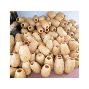 High Quality Handcrafted Bamboo Hanging Lamp Eco-friendly Bamboo Pendant Light