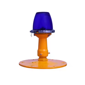 Advanced Halogen Taxiway Edge Lighting System with Blue Aviation Obstruction Light and Aluminum Housing