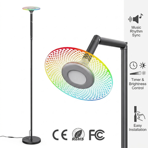 Floor Lamps for Living Room Decor Smart Decorative Standing Lamp RGB LED Floor Light IP65 APP Remote Control