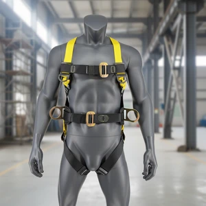 Best Selling Lightweight Fall Human Fall Protection Safety Belt Industrial Products Protective Full Body Safety Harness