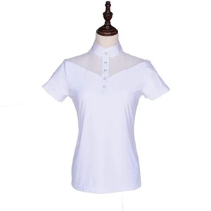 High Quality Plus Size Women Spandex Polyester Stretch Solid Breathable Anti-Wrinkle Embroidered O-Neck Full Sleeve Casual Basic