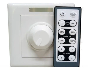 LED Dimmer With 12 Keys IR Remote Control for Dimmable Light Lamp Spot Ceiling Bulb