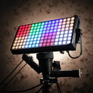 Professional 1300W RGBW LED Light Panel IP65 Spotlights for Movie Set 20° Beam 12 Lighting Effects High CRI